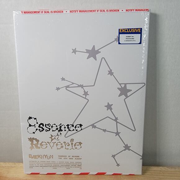 CD Baekhyun - Essence Of Reverie: The 5th Mini Album NEW / SEALED - Picture 1 of 3